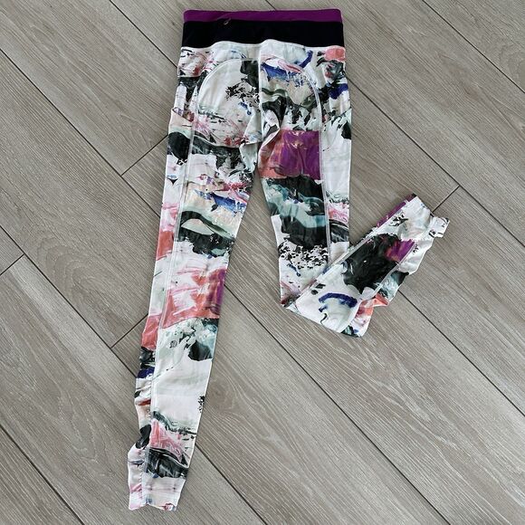 Lululemon Speed Tight III Luxtreme Pigment Wave SIZE 4 Leggings - Picture 3 of 8